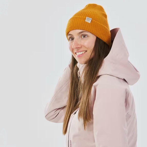 Wedze Ski Beanie - Fisherman in Golden Brown - Picture 2 of 14